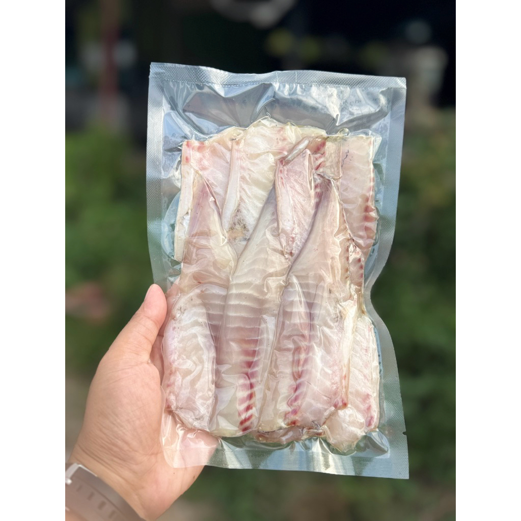 เนื้อท้องปลานิลแดดเดียว ขนาด 300กรัม