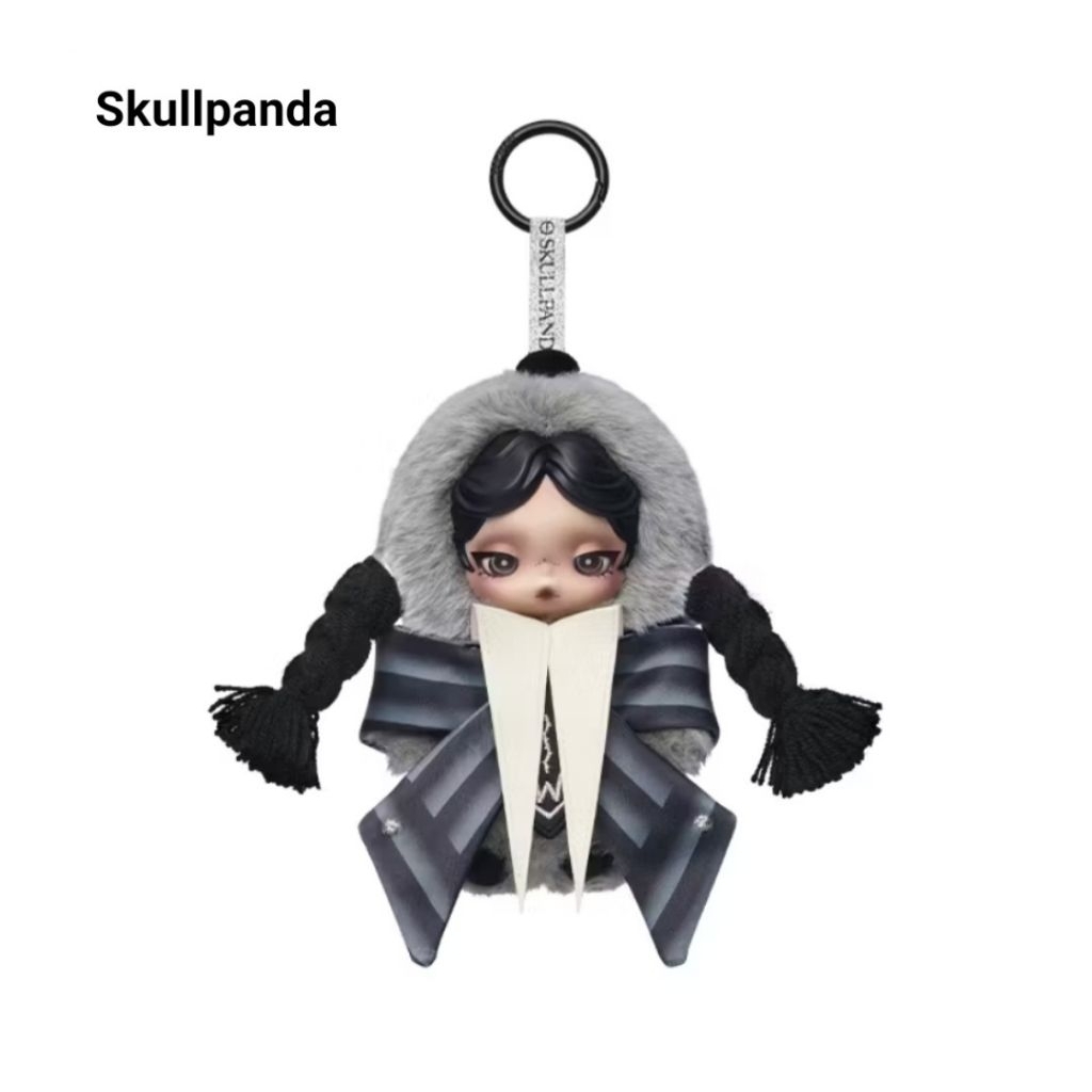 พร้อมส่ง🇹🇭 พวงกุญแจ Skullpanda x Wednesday Plush ของแท้💯