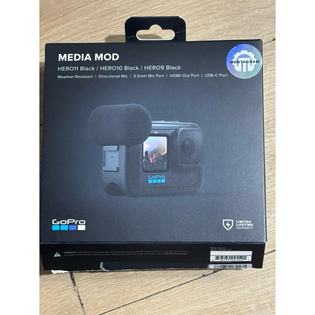 GoPro Media Mod Hero 10/9 Black มือสอง พร้อมใช้
