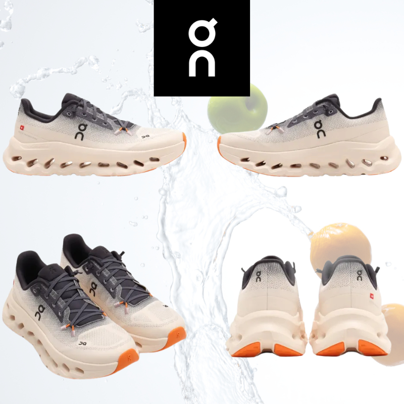 ✨ รุ่นฮิต ของมันต้องมี✨On Cloudtilt Anti Slip Wear Resistant Low Top Casual Shoes Apricot 3WE10050725 ของแท้ 100%💕