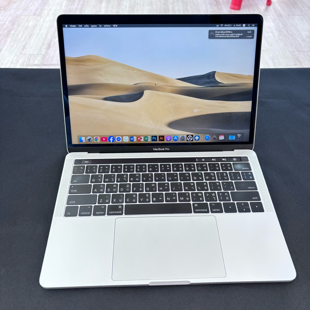 โน๊ตบุ๊กมือสอง MacBook Pro 2017 Touch Bar 13 นิ้ว