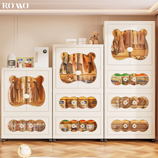 ROMO ตู้เสื้อผ้า ตู้เสื้อผ้าเด็ก ลายหมี 75 CM ตู้เสื้อผ้าใหญ…