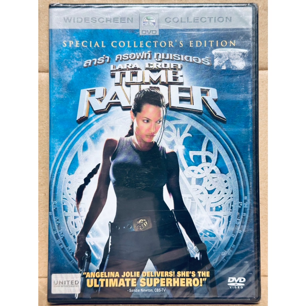 DVD : Lara Croft Tomb Raider (2001) ลาร่า ครอฟท์ ทูมเรเดอร์ " Angelina Jolie "