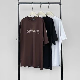 Atipashop - BANGKOK ATP OVERSIZE T-SHIRT เสื้อยืด แขนสั้น คอกลม โอเวอร์ไซส์ สกรีนลาย Unisex ใส่ได้ชาย หญิง