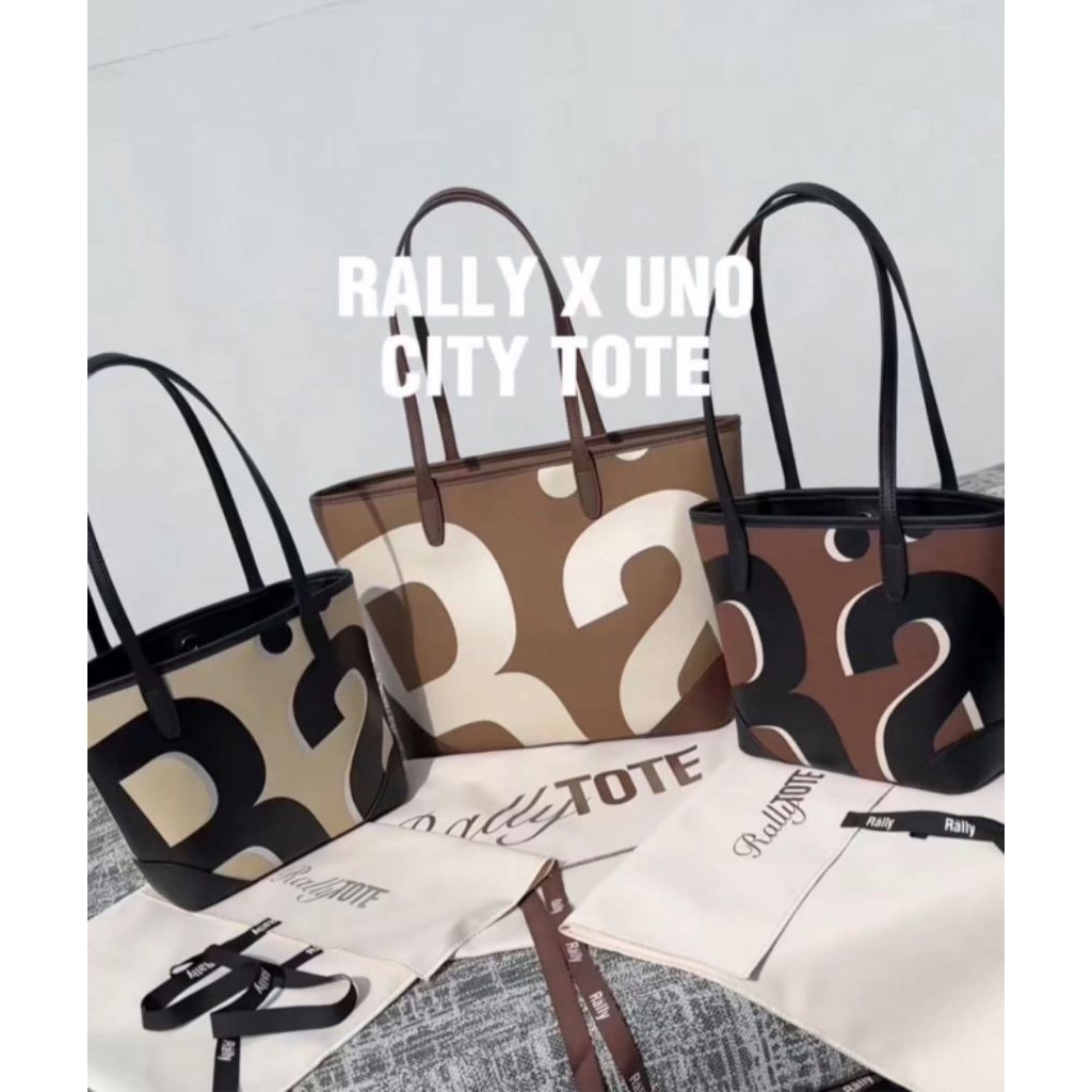 พร้อมส่ง Rally x UNO City Tote แท้100% ของใหม่มือ1