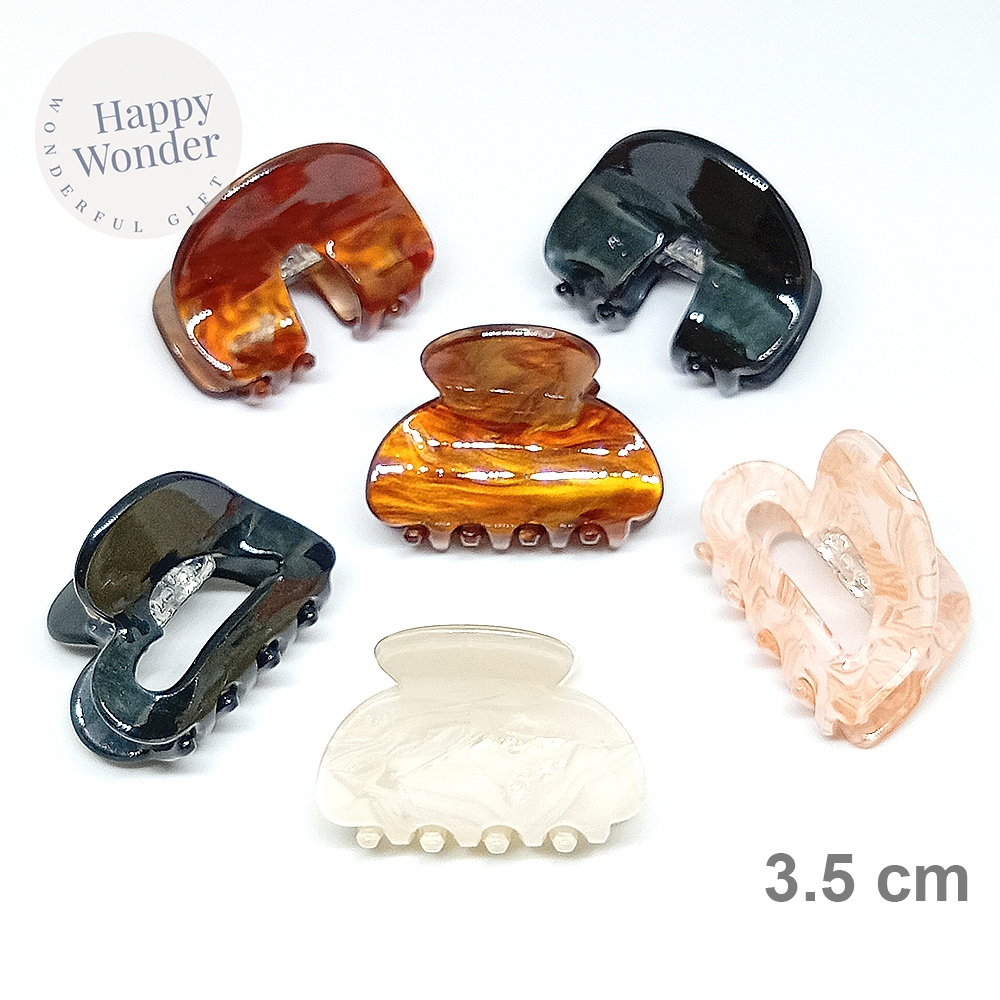 กิ๊บหนีบผม กิ๊บติดผม อะคริลิค หนีบครึ่งศีรษะ ดูแพง สไตล์เกาหลี