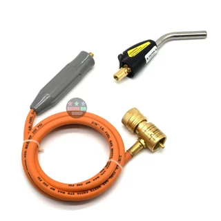 หัวเชื่อม MAPP GAS Hand-torch RTM รุ่น ใช้ต่อกับแก๊สกระป๋องMAPP สีเหลือง เชื่อมโลหะ ทองแดง เหล็ก อลูมิเนียม เงิน ทอง