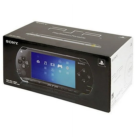 Sony PSP 1000 สีดำ เครื่องเกมพกพา ของแท้ สภาพดี พร้อมเล่น PlayStation Portable Core PSP-1001 Restore