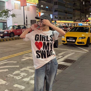 เสื้อยืด “GIRLS LOVE MY SWAG” unisex all sizes available