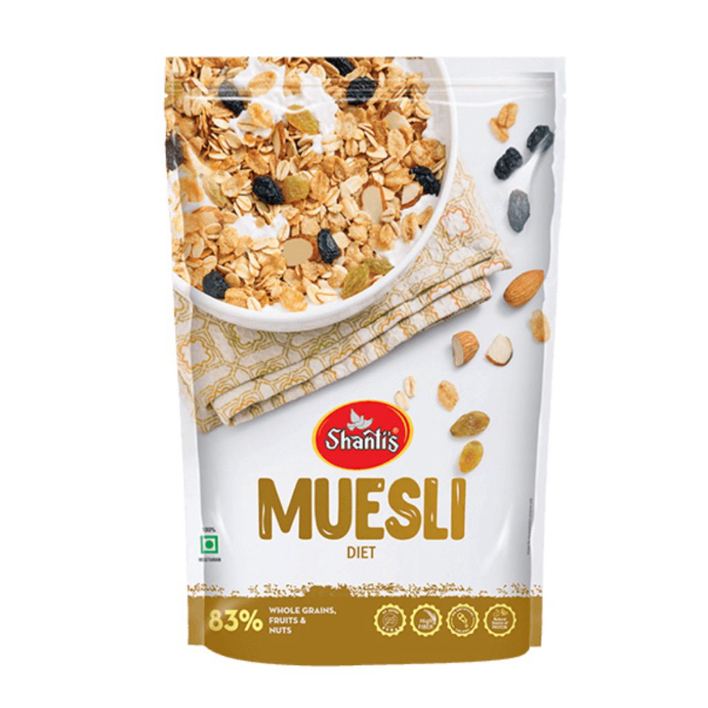 [ส่งด่วน] Shantis Diet Crunchy Muesli/Nuts & Seeds Muesli/Muesli Millet With Chocolate/Berries Seeds