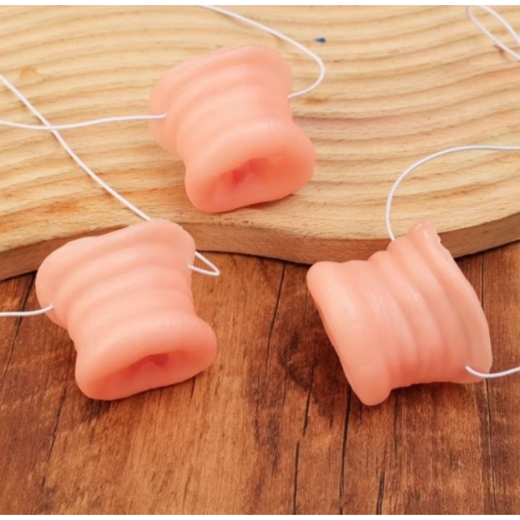 จมูกหมูอู๊ดๆยางนิ่มตลกพร้อมส่งไวจากไทยทุกวัน - รูปที่ 2