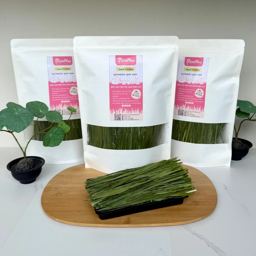 หญ้าโอ๊ตออร์แกนิค - Ultimate Oat Hay by Merryn Exotic (180G)