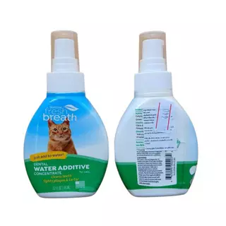 Tropiclean Fresh Breath drop 65 ml ดูแลช่องปากแบบผสมน้ำดื่มสูตรเข้มข้น ลดกลิ่นปาก คราบหินปูน