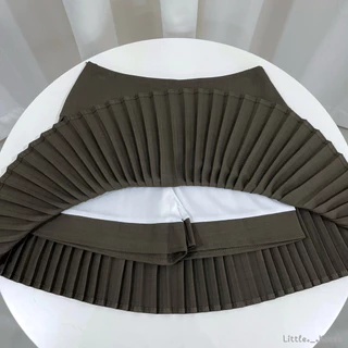 LITTLE KOREA - รุ่น Tiny Pleats ยาว 15”-16” 6 สี เอว 23”-31” กระโปรงเทนนิสทรงพลีท มีซับใน