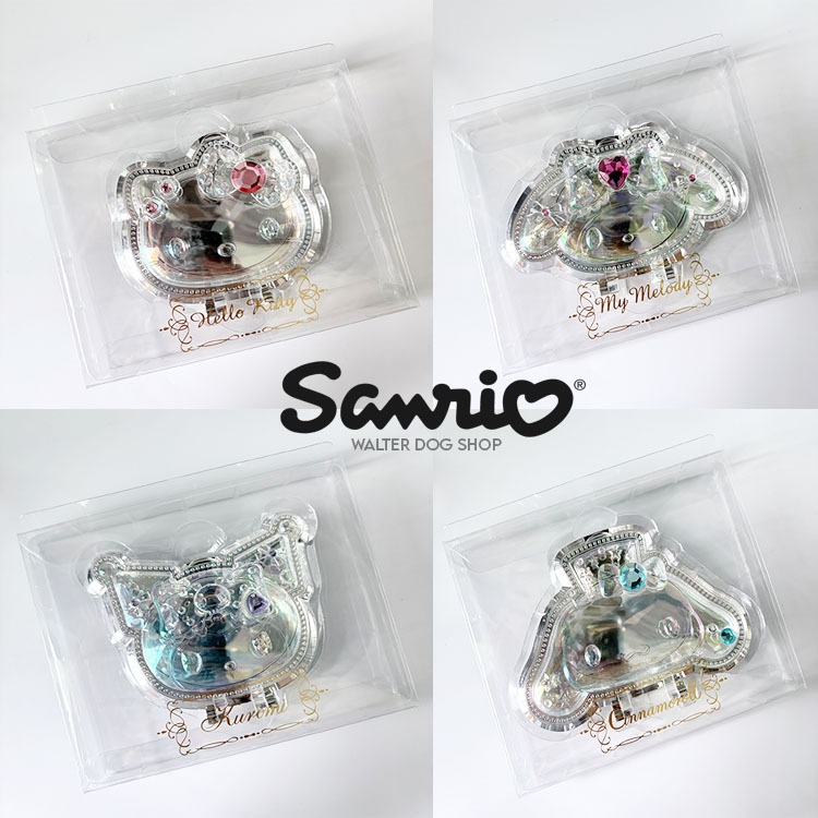 พร้อมส่ง  🇯🇵  กระจกพกพา กระจกซานริโอ กระจกHello Kitty  Sanrio Mirror นำเข้าญี่ปุ่น แท้ 100%