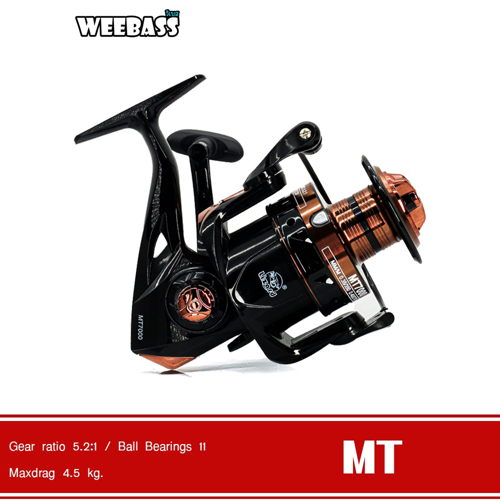 WEEBASS รอก - รุ่น KUSA MT รอกตกปลา รอกสปินนิ่ง Spinning