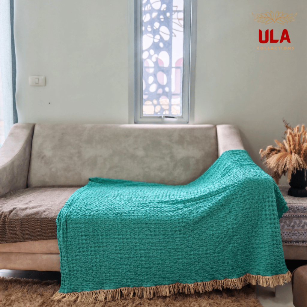 ULA Throws, blankets, and covers - Ruffle collection