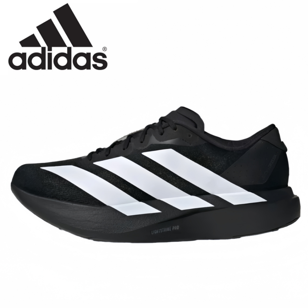 adidas Adizero Evo SL ขาว – ดำ（ของแท้ 100 %）รองเท้าวิ่ง รองเท้า