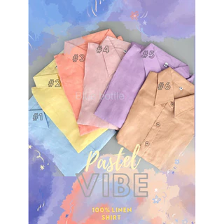 เสื้อเชิ้ตผ้าลินินแท้ 💯% เกรดพรีเมี่ยม มีไซค์ แขนยาว