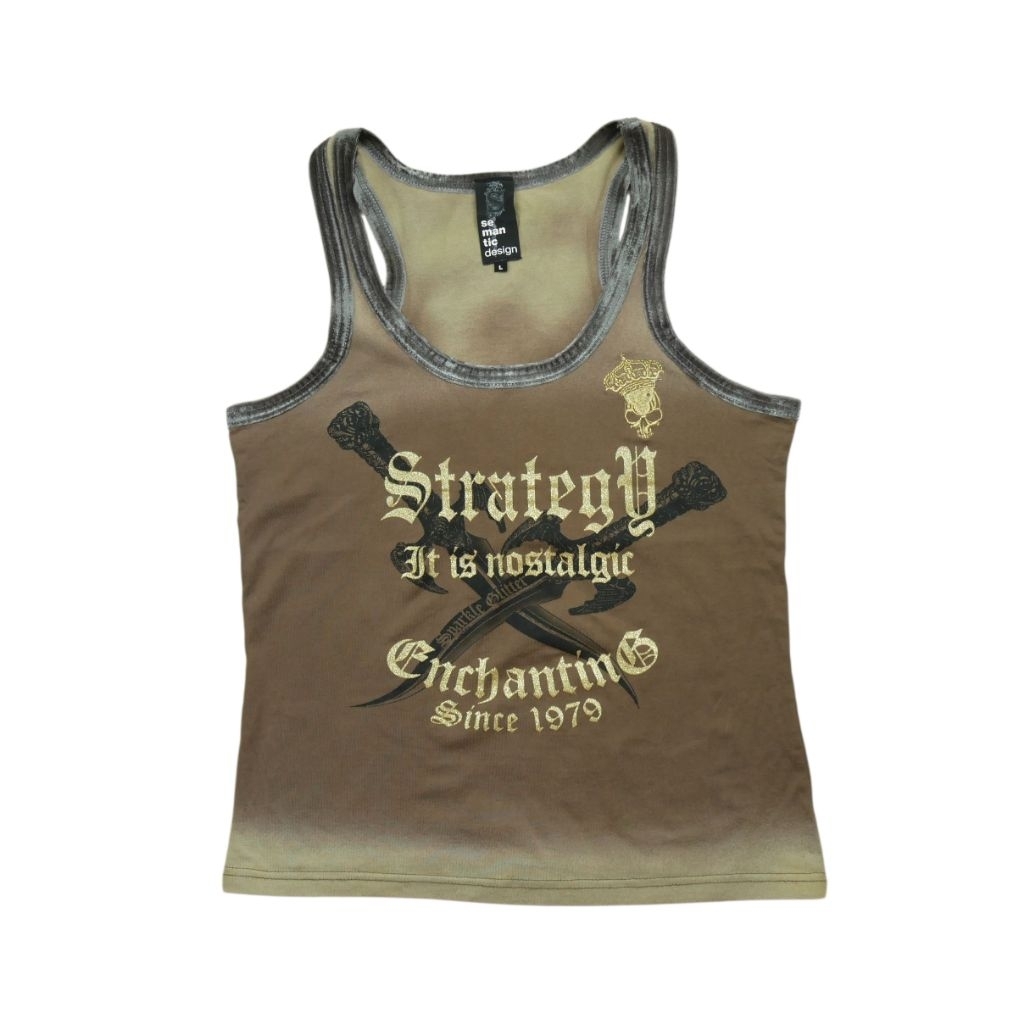 เสื้อกล้าม Semantic Design Y2K