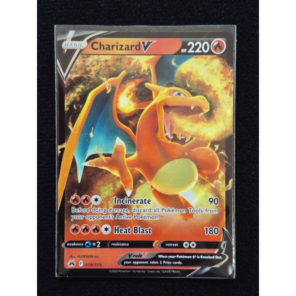 (พร้อมส่ง 1-2 วัน)  Charizard V [POKEMON TCG ENG]