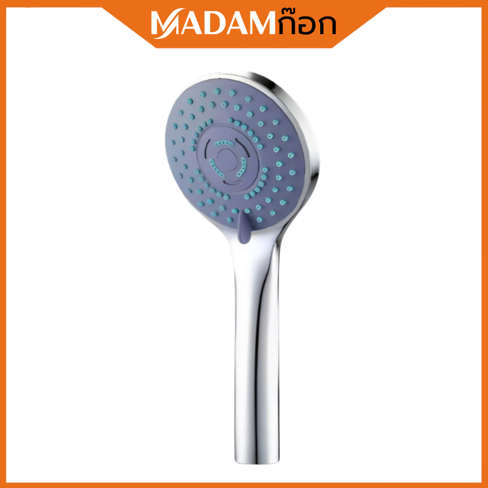 ถูกที่สุด มาดามก๊อก  ฝักบัว ฝักบัวแรงดันสูง เพิ่มแรงดัน ปรับได้5ระดับ  MA-F-008S