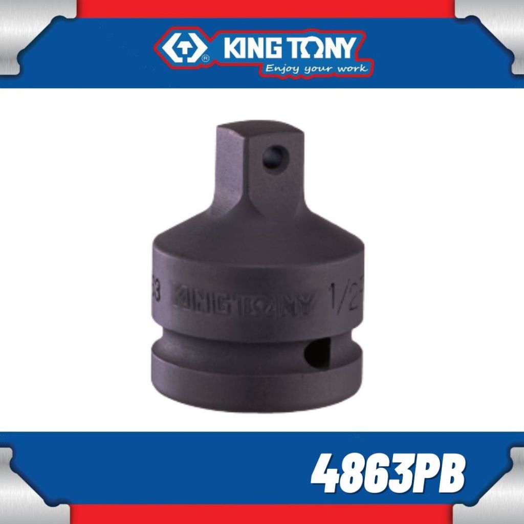 KING TONY ข้อลดลม ขนาด 1/2"F x 3/8"M - 3/4"F x 1/2"M No.4863PB/ 6864PB/ 8866PB/ 6874PB