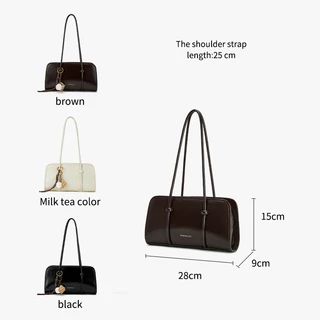 NAWOELITE Monica Bag กระเป๋าสะพายแบบพกพาถ กระเป๋าสะพายไหล่แฟชั่นยอดนิยม/กระเป๋า/bag/กระเป๋าใต้วงแขน
