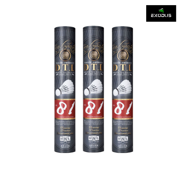 ลูกแบดมินตัน RSL DTL 81 ของแท้100% ห้างนกแก้ว (LOTใหม่)