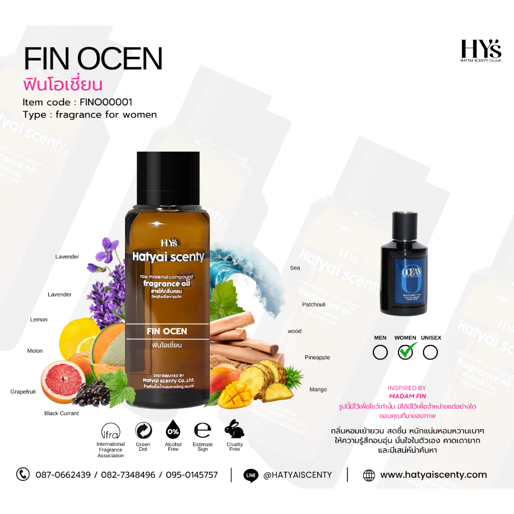 Fin OCEN ฟินโอเชี่ยน ( ฟินชายน้ำเงิน )