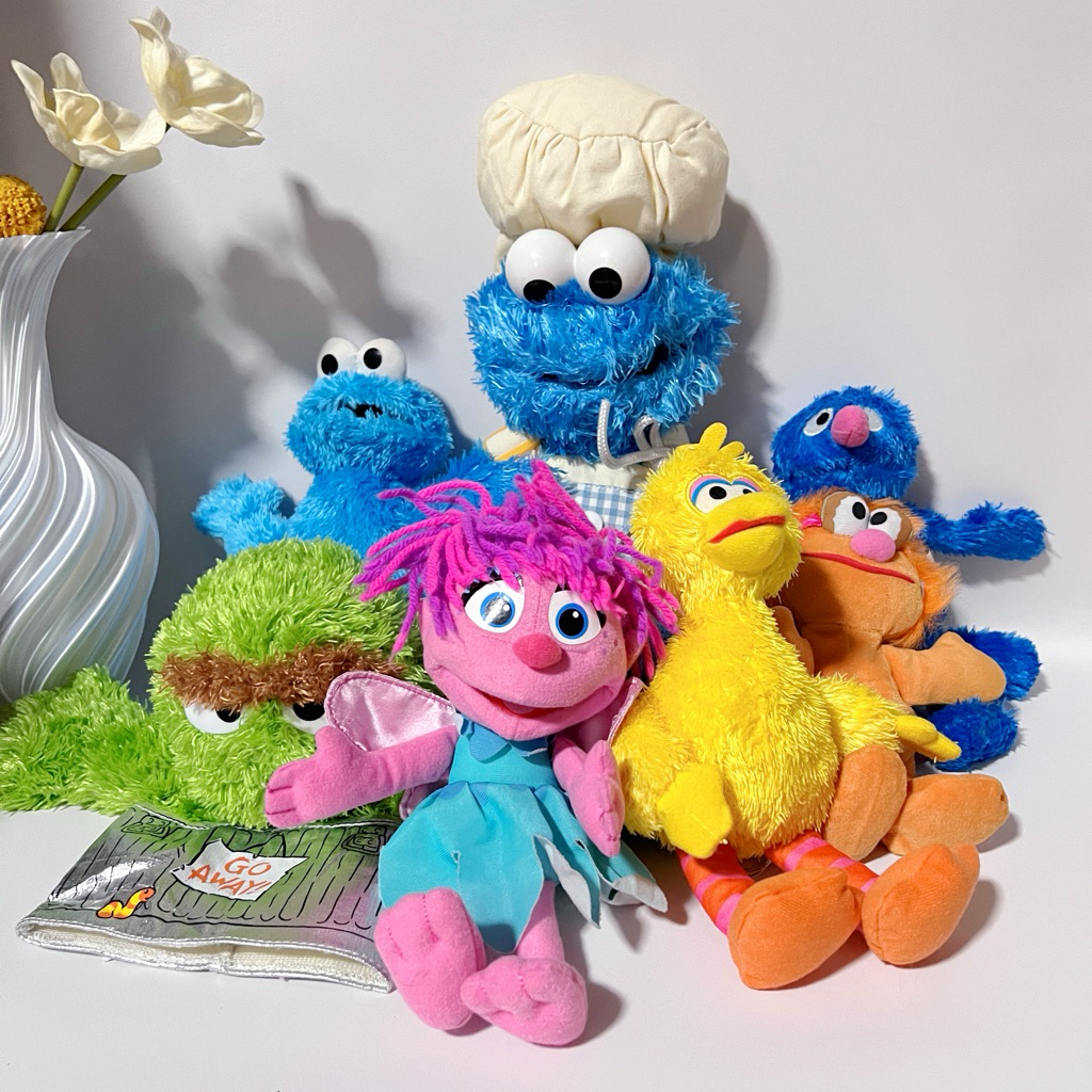 ตุ๊กตา🍪 เอลโม่ (Elmo) เพื่อนๆเอลโม่ Sesame Street🍄🌈