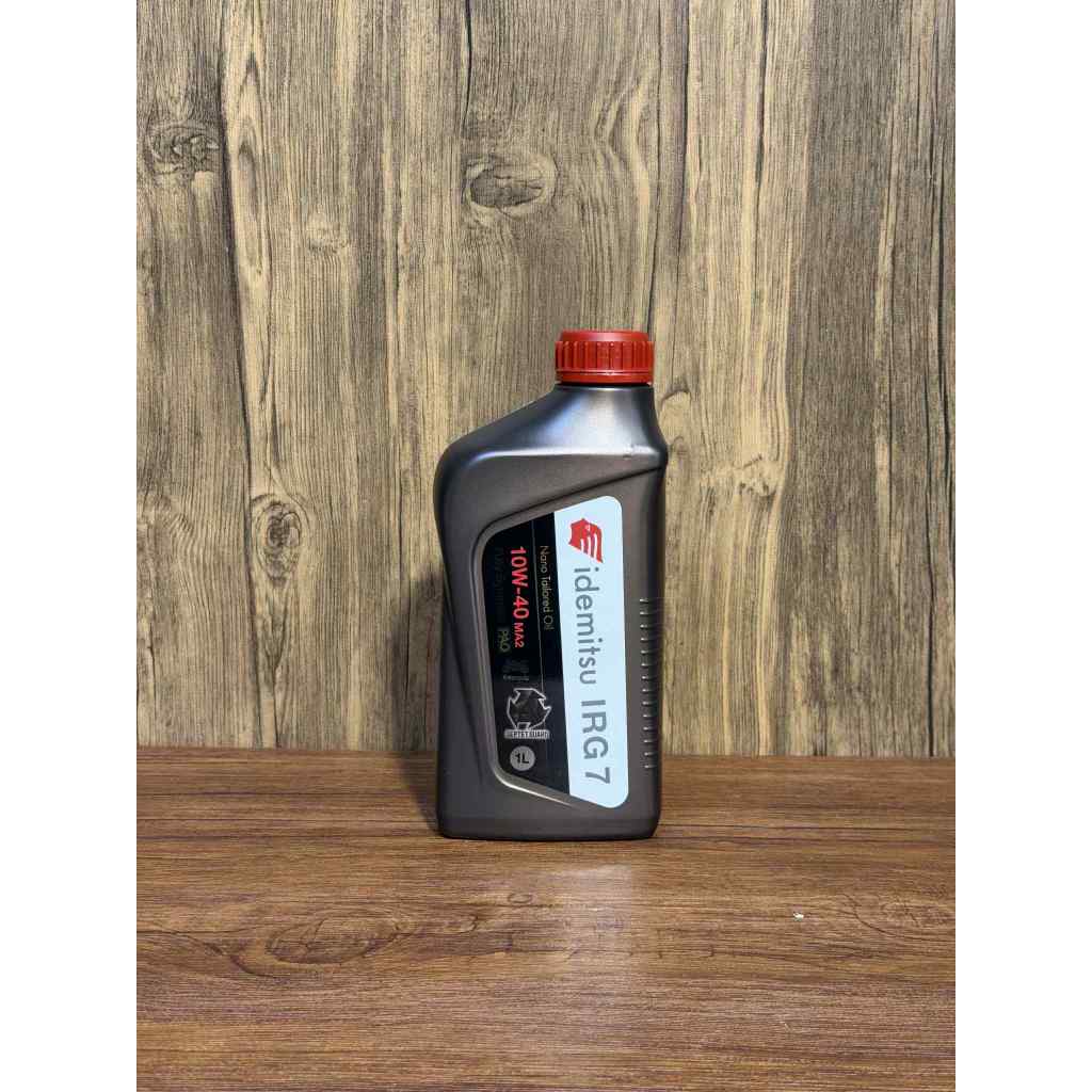 น้ำมันเครื่อง IDEMITSU IRG7 10W-40 MA2 น้ำมันเครื่องจักรยานยนต์ สังเคราะห์แท้100%