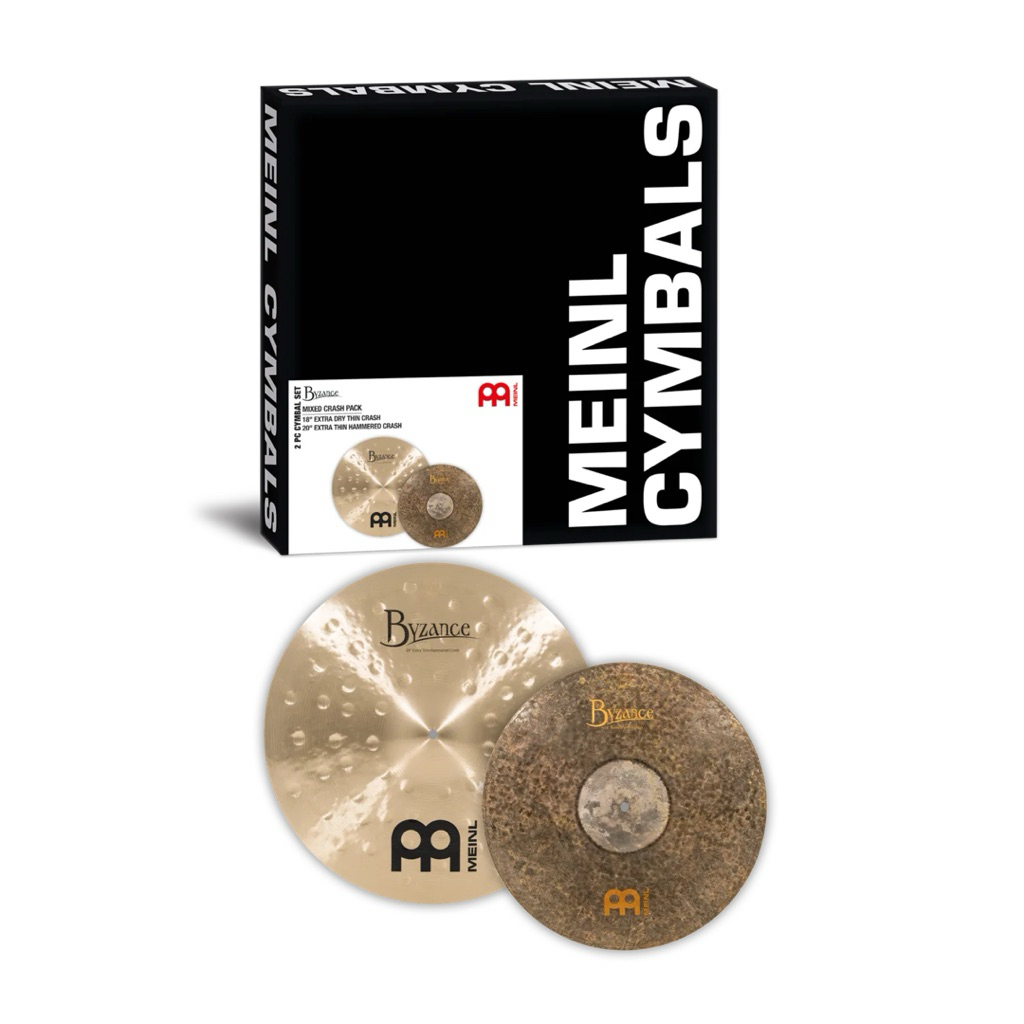 MEINL Cymbals Byzance Mixed Set Crash Pack (BMIX6)