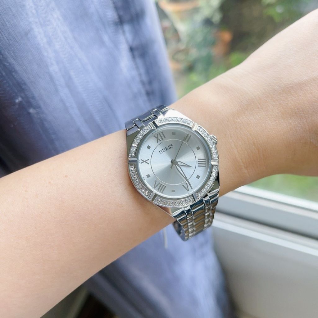 🌻นาฬิกา Guess GW0033L1 Cosmo Silver