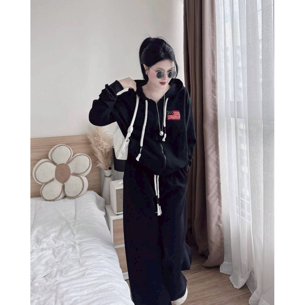 ชุดเซ็ท Airport looks 2 ชิ้น เสื้อ+กางเกง ผ้าดีมาก