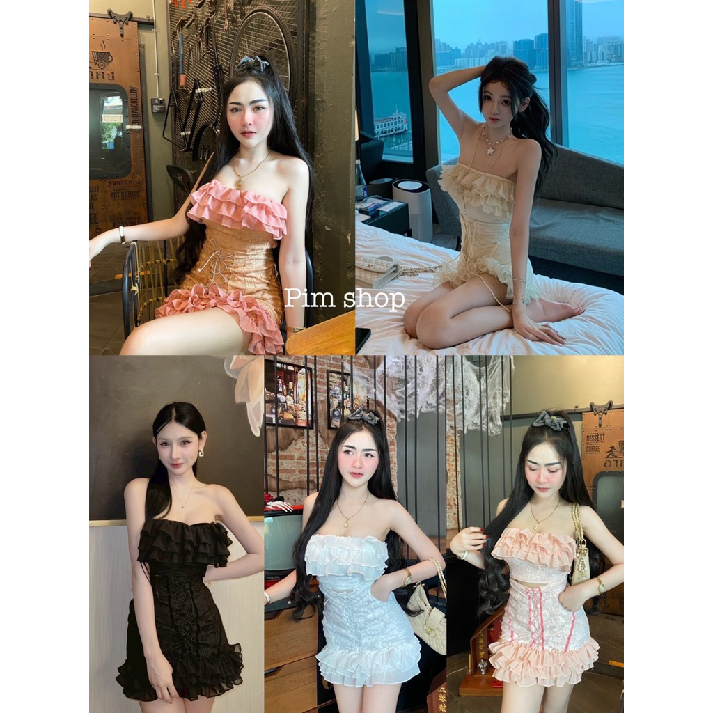 #by2a 💕❤️ꫛꫀꪝ  c o ll e c t i o n ✨💕 คอลใหม่สไตล์ สาวเวียดนามบอกเลยใครไม่มีเซ็ทนี้คือเอ้าท์มากกกกก