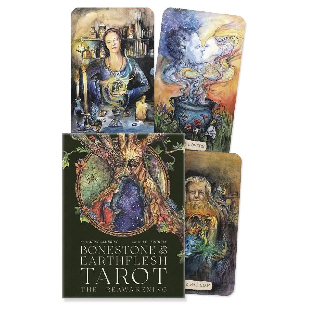 Bonestone & Earthflesh Tarot ไพ่ยิปซีแท้ลดราคา ไพ่ยิปซี ไพ่ทาโร่ต์ ไพ่ออราเคิล Tarot Oracle