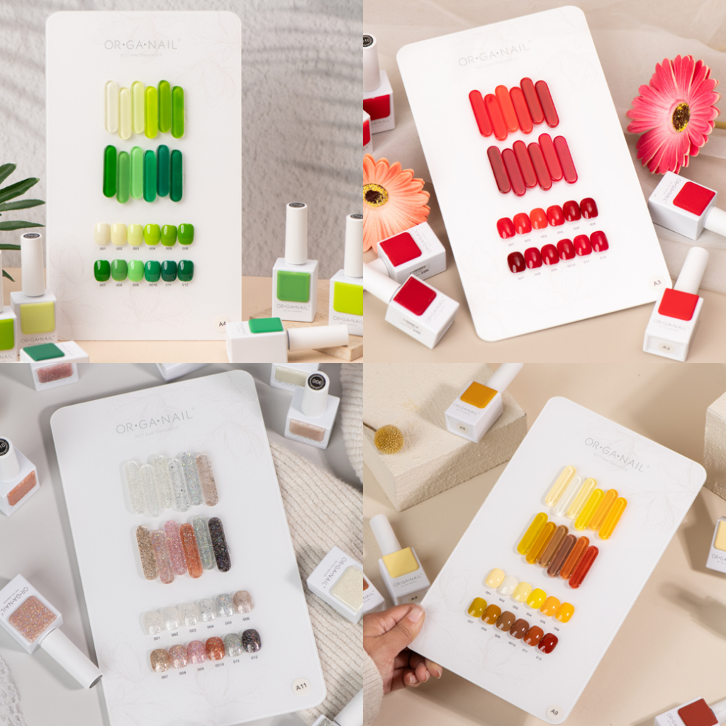 รวมเซตสี ORGANAIL**Triangle Collection**รหัส A  [TPO free , Hema free , TMPTA free]