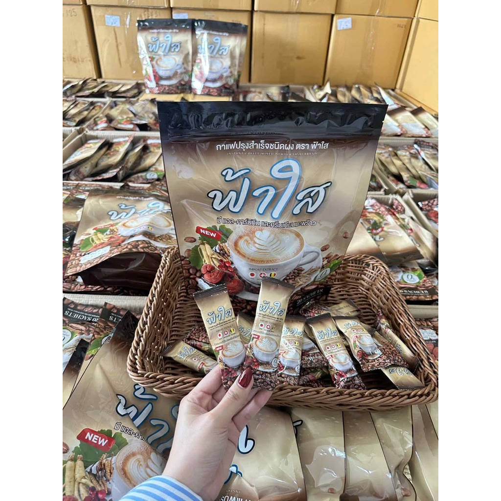 กาแฟฟ้าใส Coffee Flavor Fahsai ( 1 ถุง 20 ซอง) - รูปที่ 2