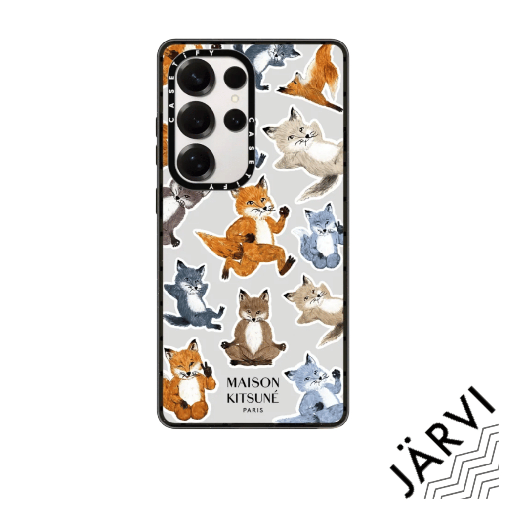 [ส่งด่วน/พร้อมส่ง] CASETiFY | Fox Medley Case [Maison Kitsune] #For iPhone Samsung #แท้