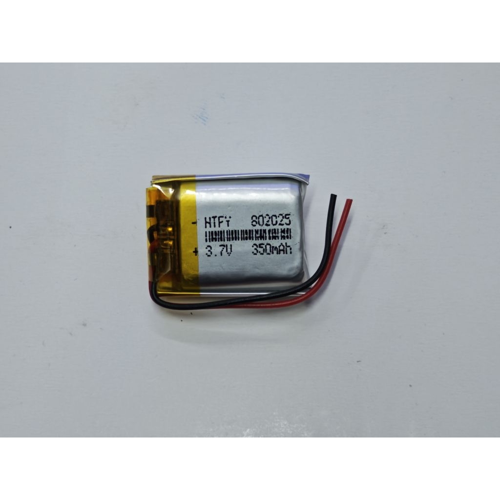 แบตเตอรี่3.7v 350mah.（802025）