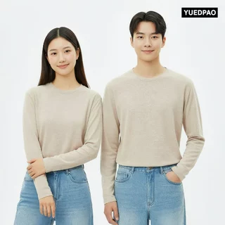 Yuedpao Ultrasoft Non-Iron 2025 (8 สี) เสื้อยืดแขนยาวสีพื้น ไม่ย้วย ไม่หด ไม่ต้องรีด ผ้านุ่ม ไม่ขึ้นขุย