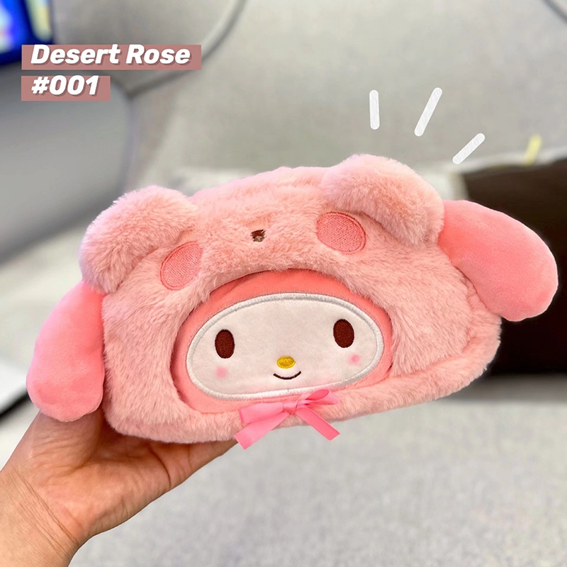 กระเป๋าใส่ดินสอ Kuromi ตุ๊กตาสุดน่ารัก กระเป๋าใส่ดินสอ และ My Melody ลายการ์ตูนเด็กผู้หญิง กระเป๋าใส่เครื่องเขียนความจุข - รูปที่ 7