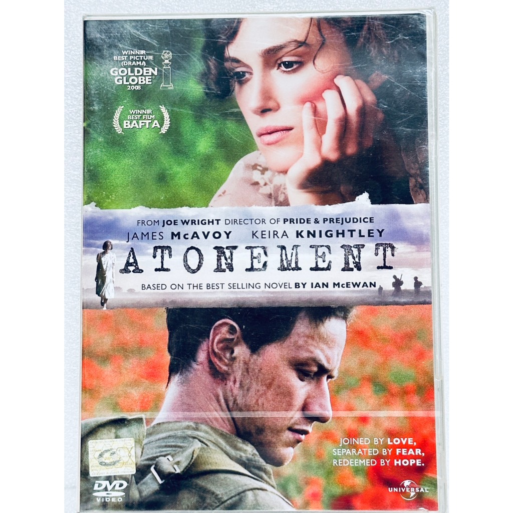 DVD : Atonement (2007) ตราบาปลิขิตรัก " Keira Knightley, James McAvoy "