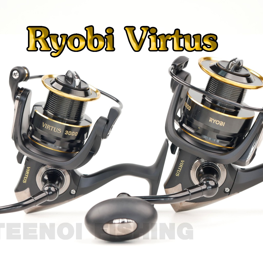 รอก Ryobi Virtus รอกเรียวโอบิ เวอร์ทัส เพาเวอร์ รอกงานหน้าดิน รอกตกปลาเขื่อน รอกตกปลาสวาย
