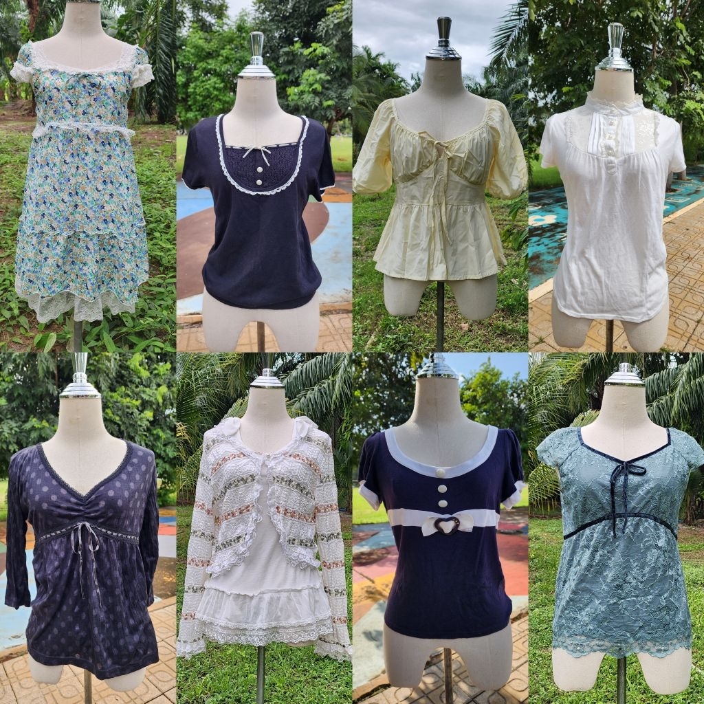 🇯🇵sawako ซาวาโกะ axes femme ญี่ปุ่นมือสอง coquette,dark coquette แฟรี่-โบฮีเมียน