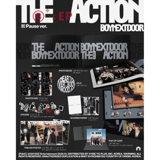 พร้อมส่ง album THE ACTION  boynextdoor