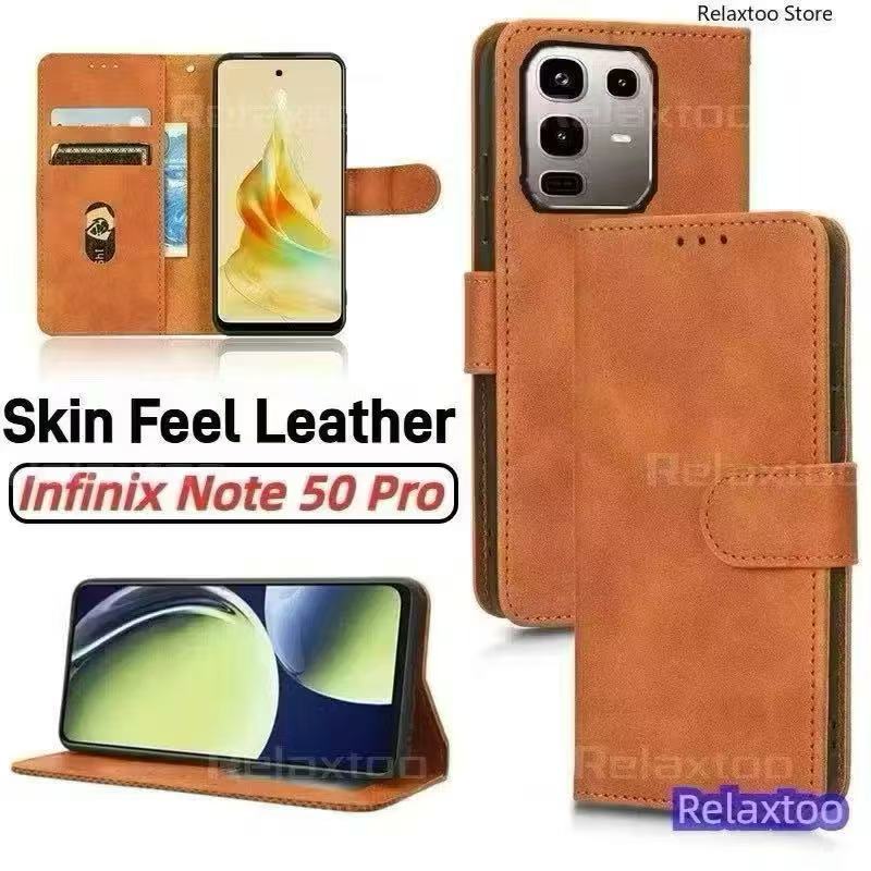 เคสฝาพับ ล็อค แถมสาย สำหรับ iNfinix Hote50 Pro Note50s