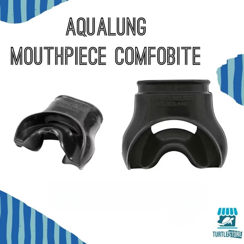 Aqualung mouthpiece comfobite สำหรับ regulator scuba diving พร้อมส่ง