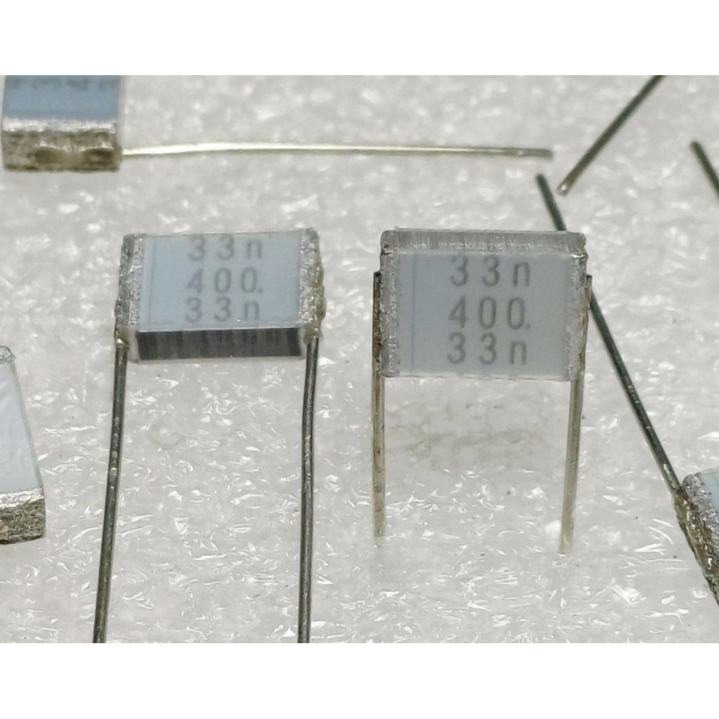 (ราคา 10 ตัว) Epcos 0.033uf 333 k 33nf 400v Metallized Polyester Film Capacitors (MKT) ตัวเก็บประจุ คาปาซิเตอร์